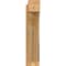 Ekena Millwork Traditional Block Rough Sawn Outlooker, Western Red Cedar, 8"W x 36"D x 36"H OUT08X36X36TRA05RWR - alternate 3